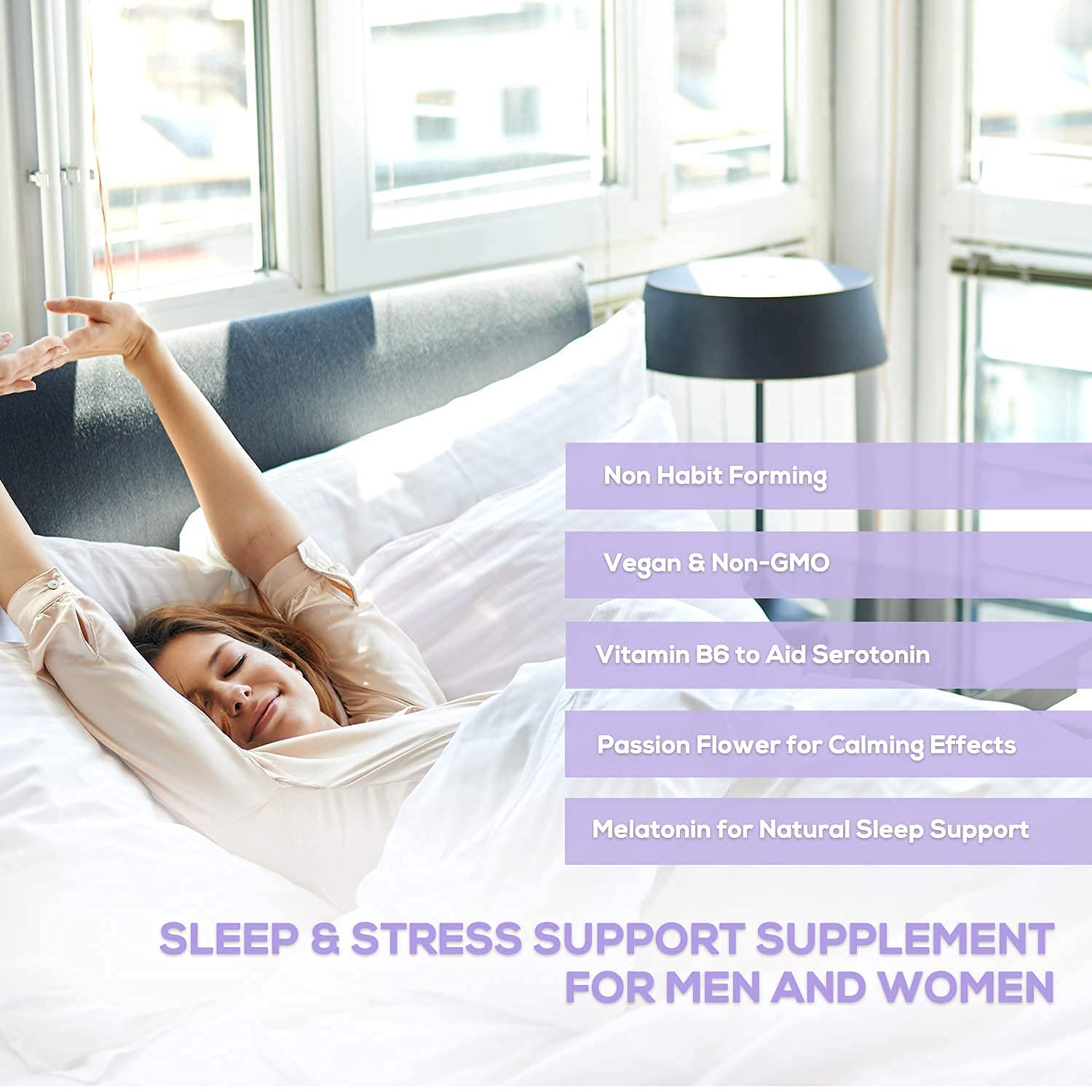 Sleep Support Gummies Fast Acting Extra Strength Melatonin Gummy with