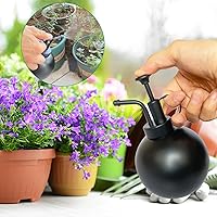 Vista 5 de Pulverizador de plantas de acero inoxidable, regadera pequeña, herramienta de jardinería moderna para plantas en macetas