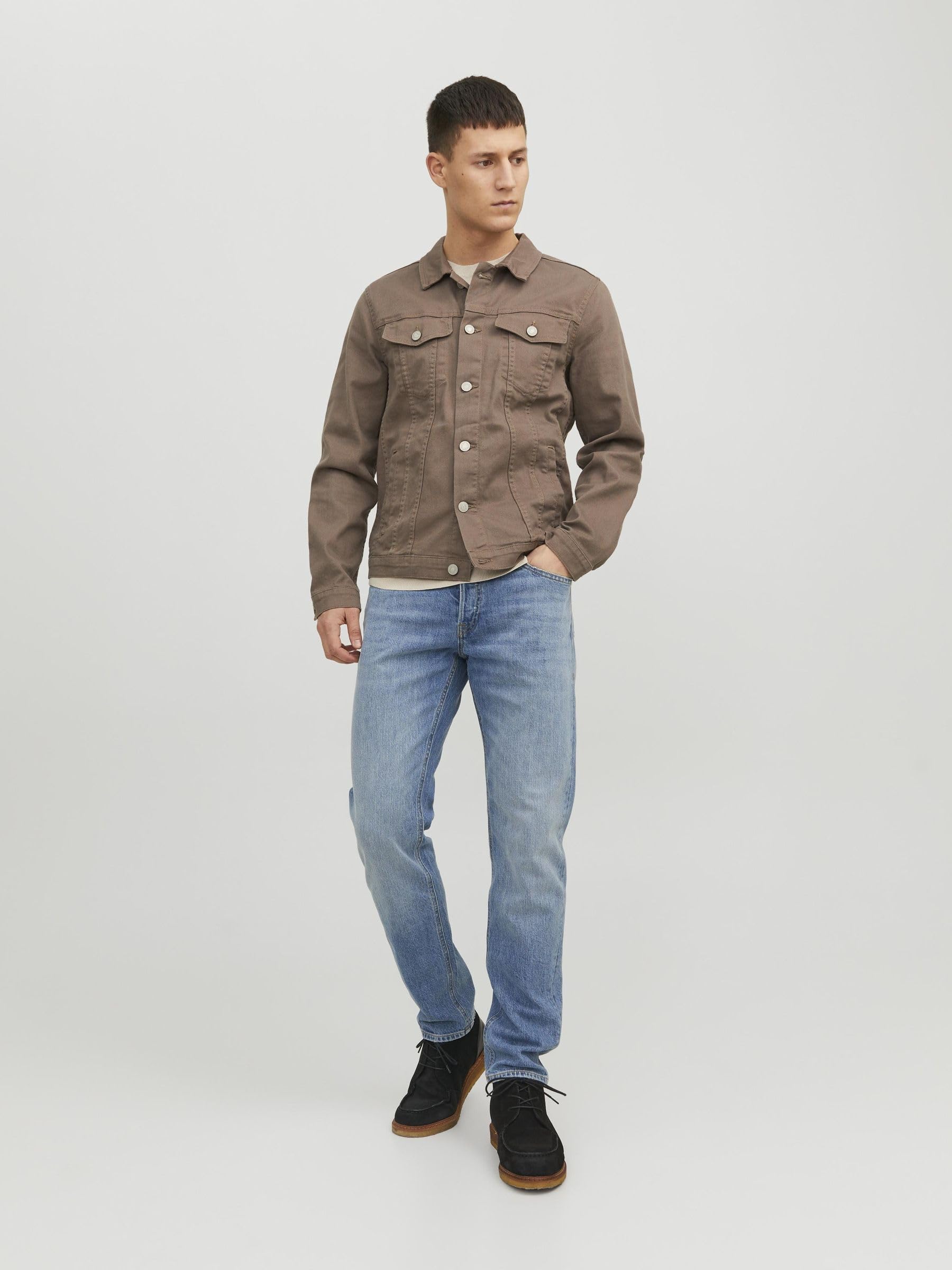 JACK & JONES Tapered Fit Jeans JJIMIKE Jjoriginal SBD 555 Noos Tapered Fit Jeans