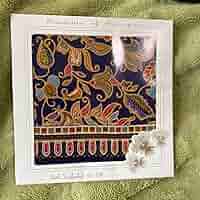 Amazon.co.jp: シルクスカーフ シンガポール航空 サロンケバヤ