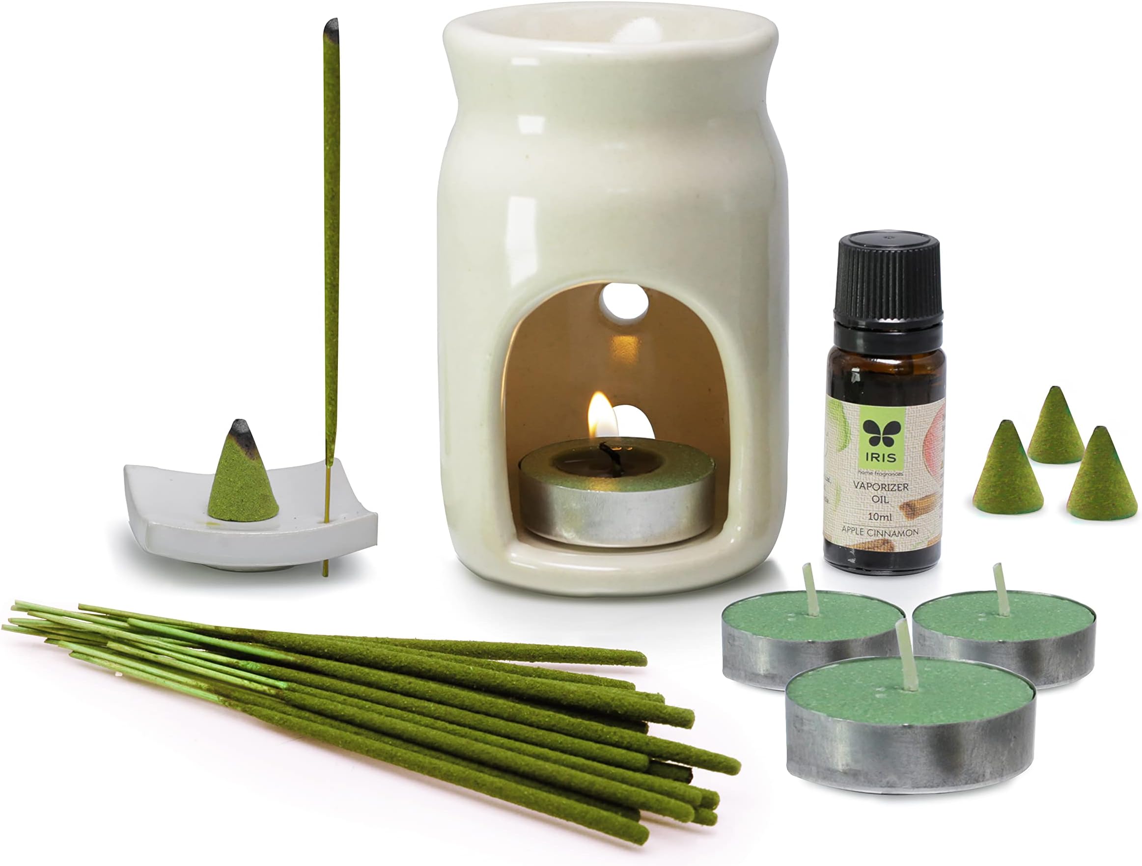 IRIS Ceramic Fragrant Gift Pack (10 ml,White)