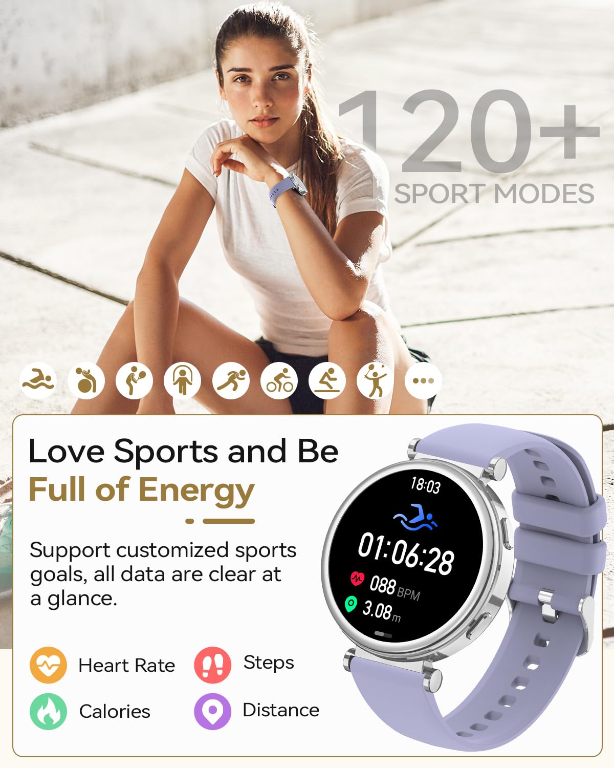 Dames - 34 mm - Smartwatch kopen | Beste merken