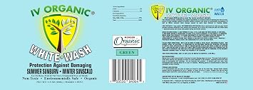 IV Organic White Wash, 1 Pint (Green)