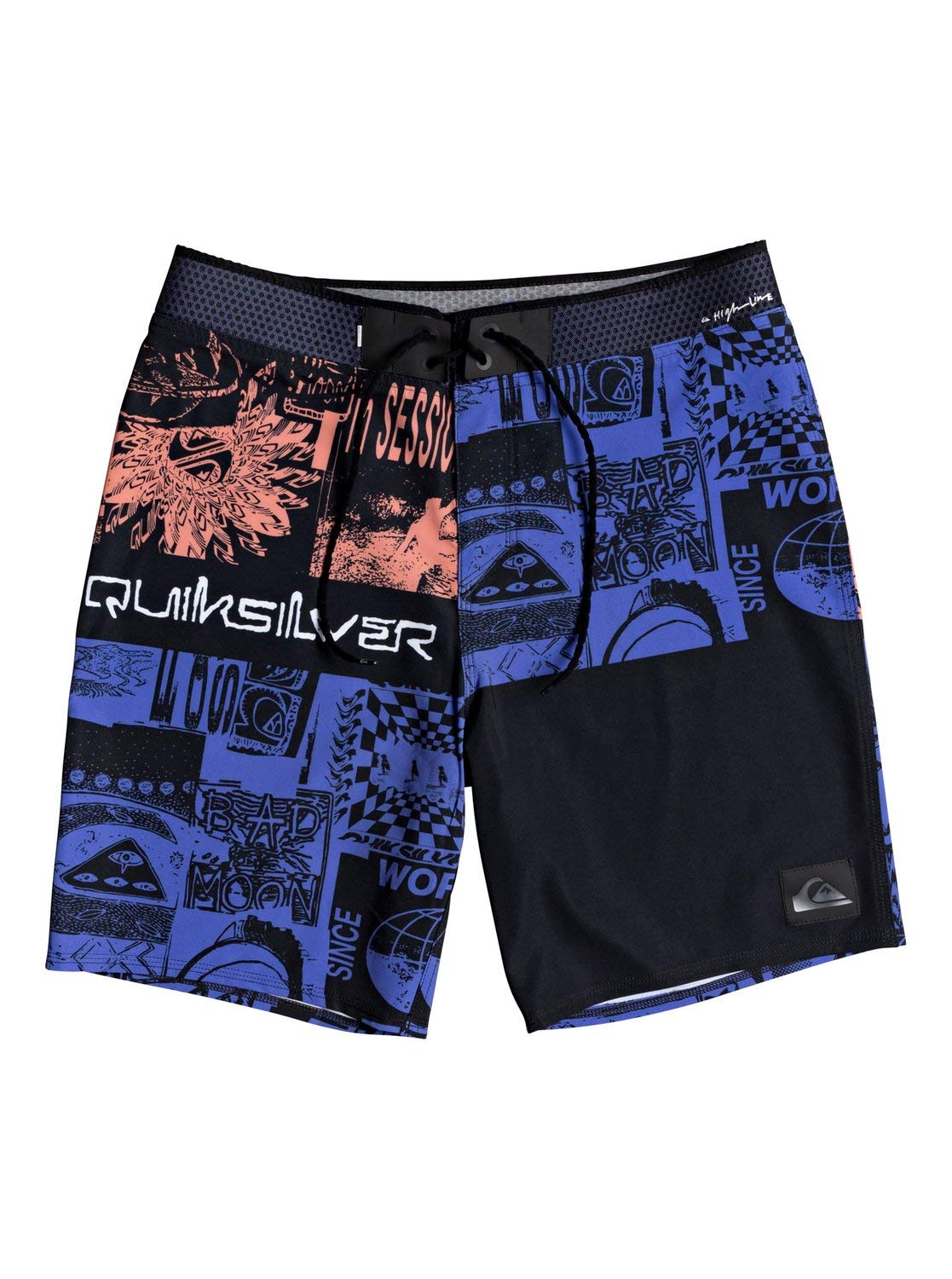 Quiksilver Mens Highline Vortex 19" - Board Shorts for Men Boardshorts