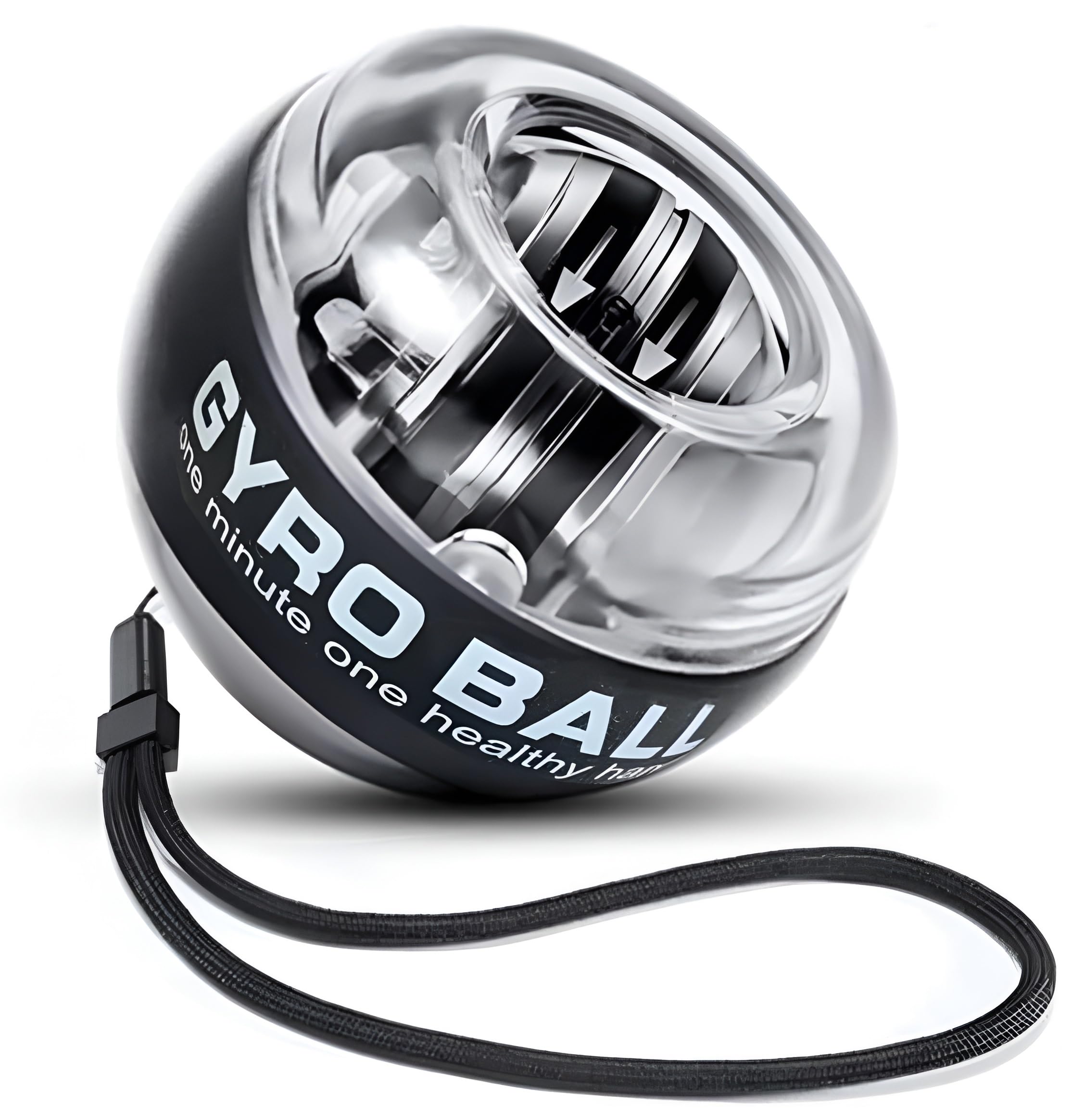 Upgraded Wrist Trainer Power Gyro Ball, Hand Forearm Strengthener, Colorful Lighting Ball, Arm Strengthener Enhancer Essential Gyroscopic & Exerciser for Stronger Muscle Fingers Bones Workout