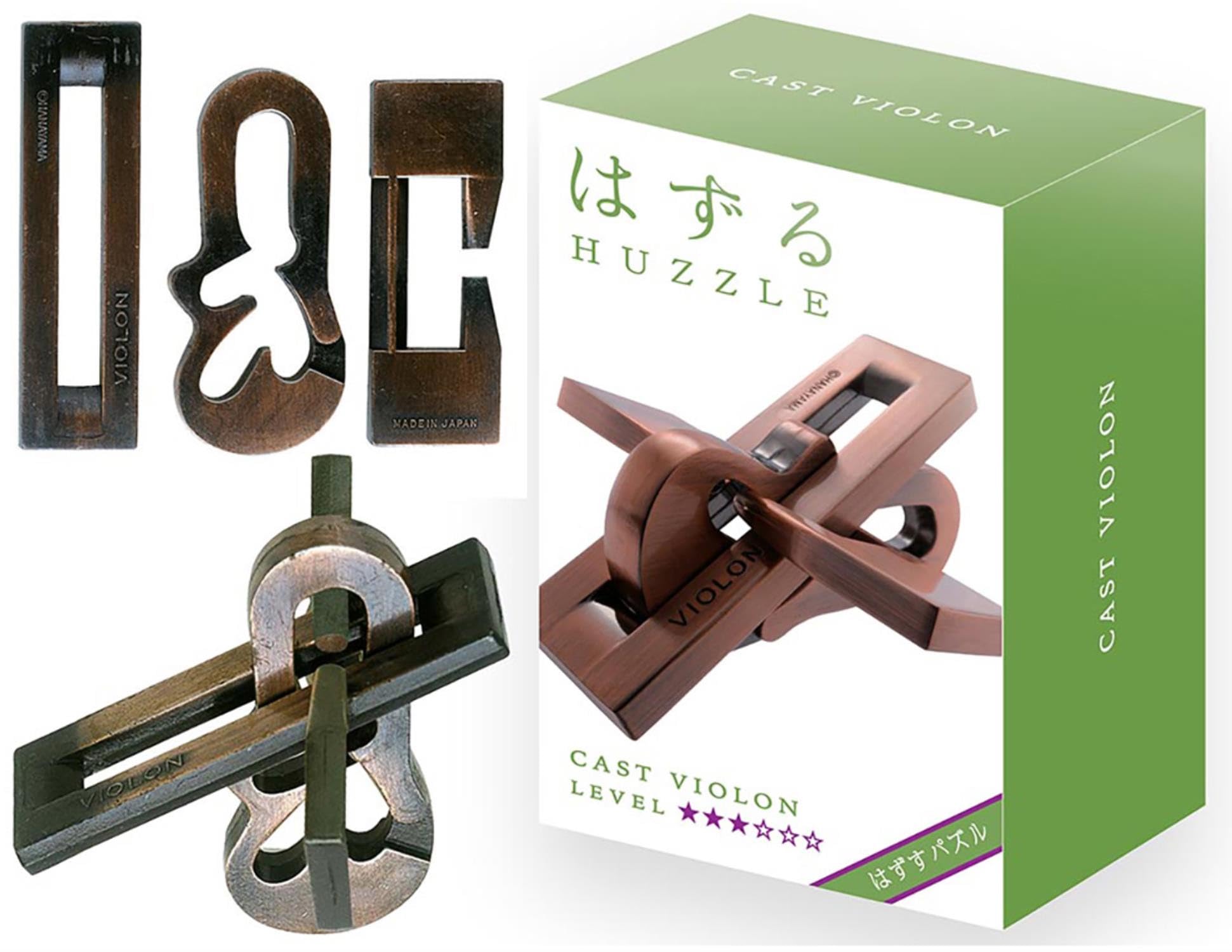 Amazon.com: Hanayama Cast MetalPuzzle Violon : Toys & Games