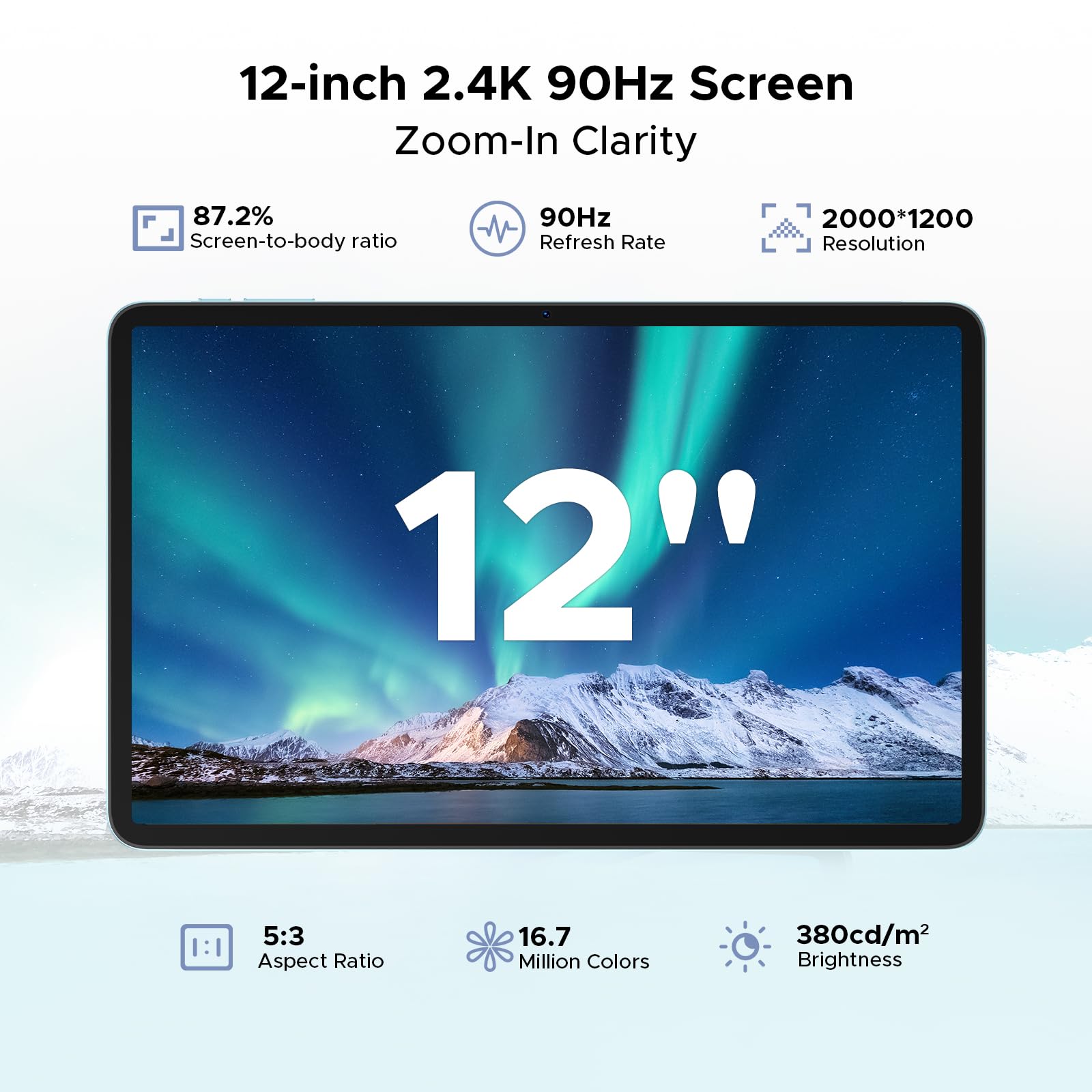 Amazon.com : DOOGEE Tab G6 Pro 12 Inch 2.4K Tablet, 2026 New