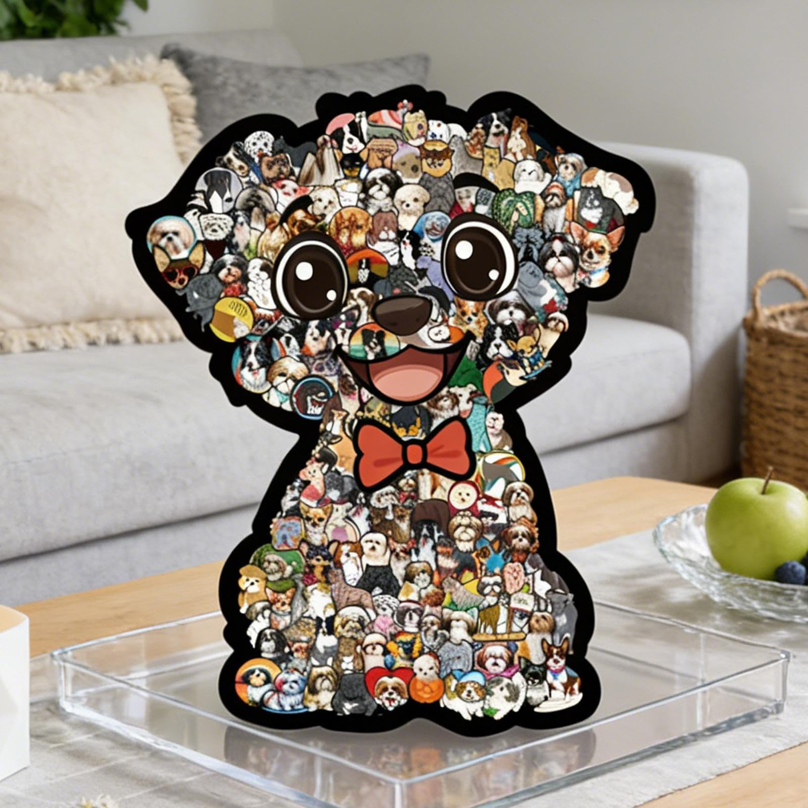 Puzzle in legno, 160 pezzi, leggero e preciso