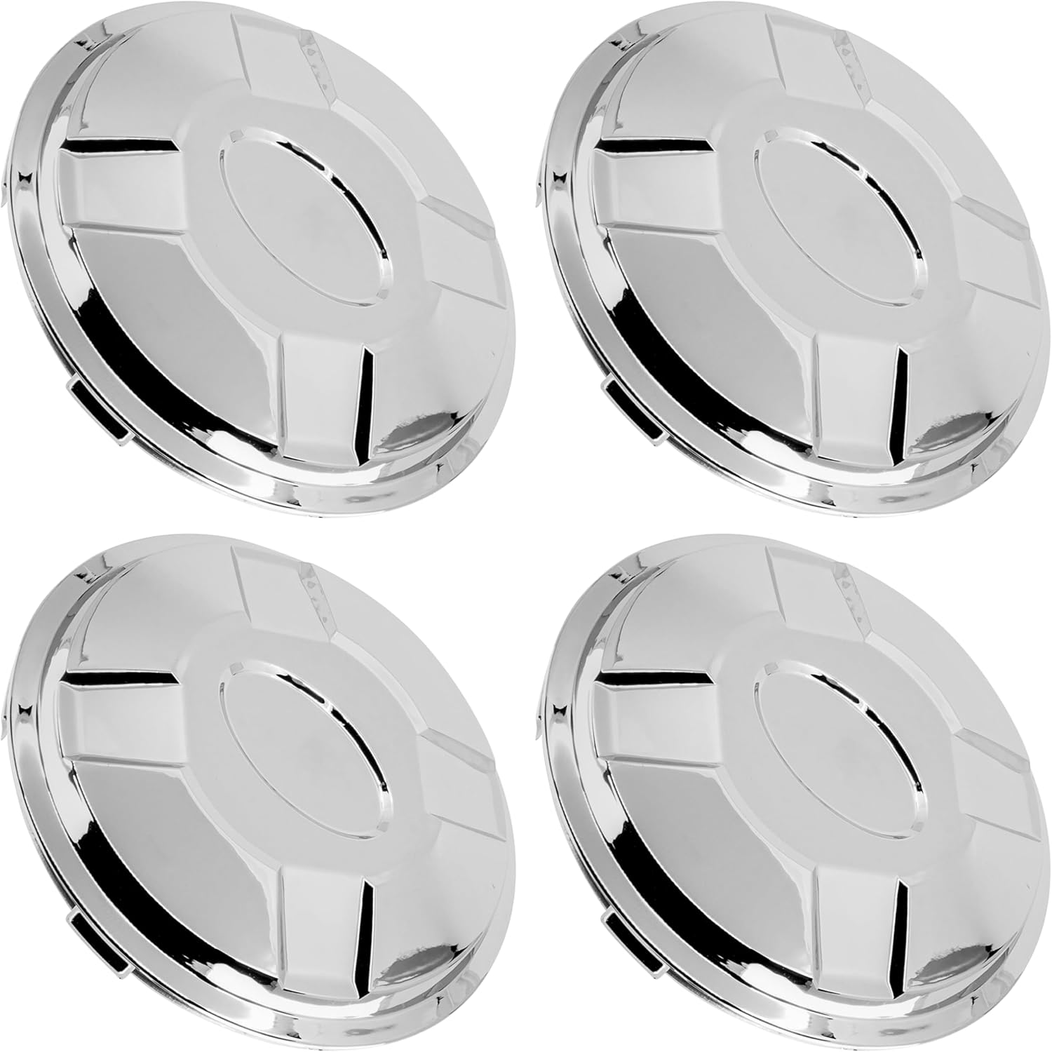 Caltric Front and Rear Wheel Hub Cover Compatible with Polaris Sportsman XP 550 2009 / 4x