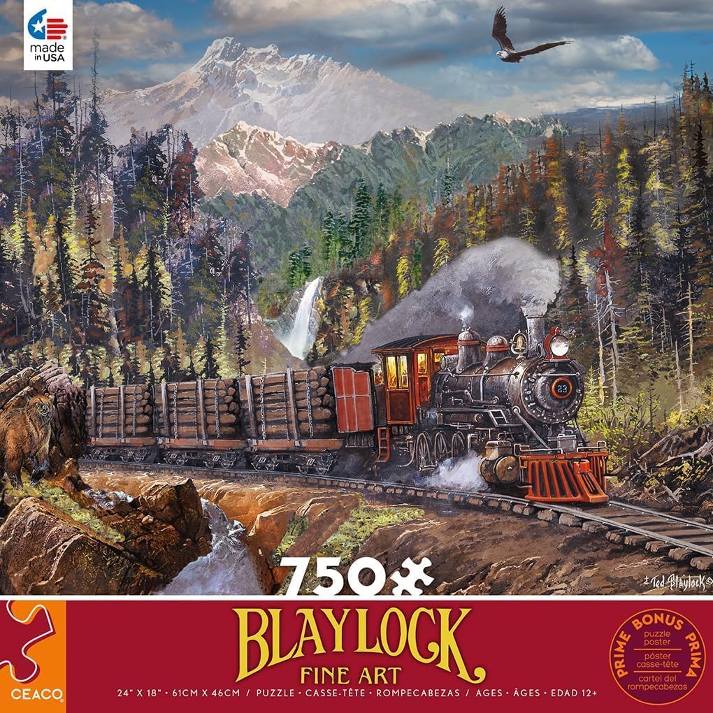 Ceaco - Ted Blaylock - Placerville - 750 Piece Jigsaw Puzzle
