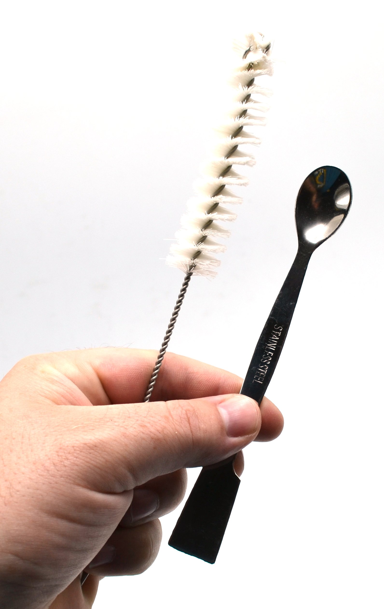 Kit di base da laboratorio di ricerca: include asta da 60 cm, base storta da 20 cm x 13 cm, pinze per bicchieri, pinze per crogiolo, morsetto per burette/provetta, supporto ad anello (e molto altro
