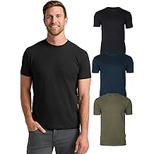 True Classic Mens T-Shirts &ndash; Short Sleeve Crew Neck T Shirts for Man, Cotton Blend Plain Novelty Men's T-Shirts