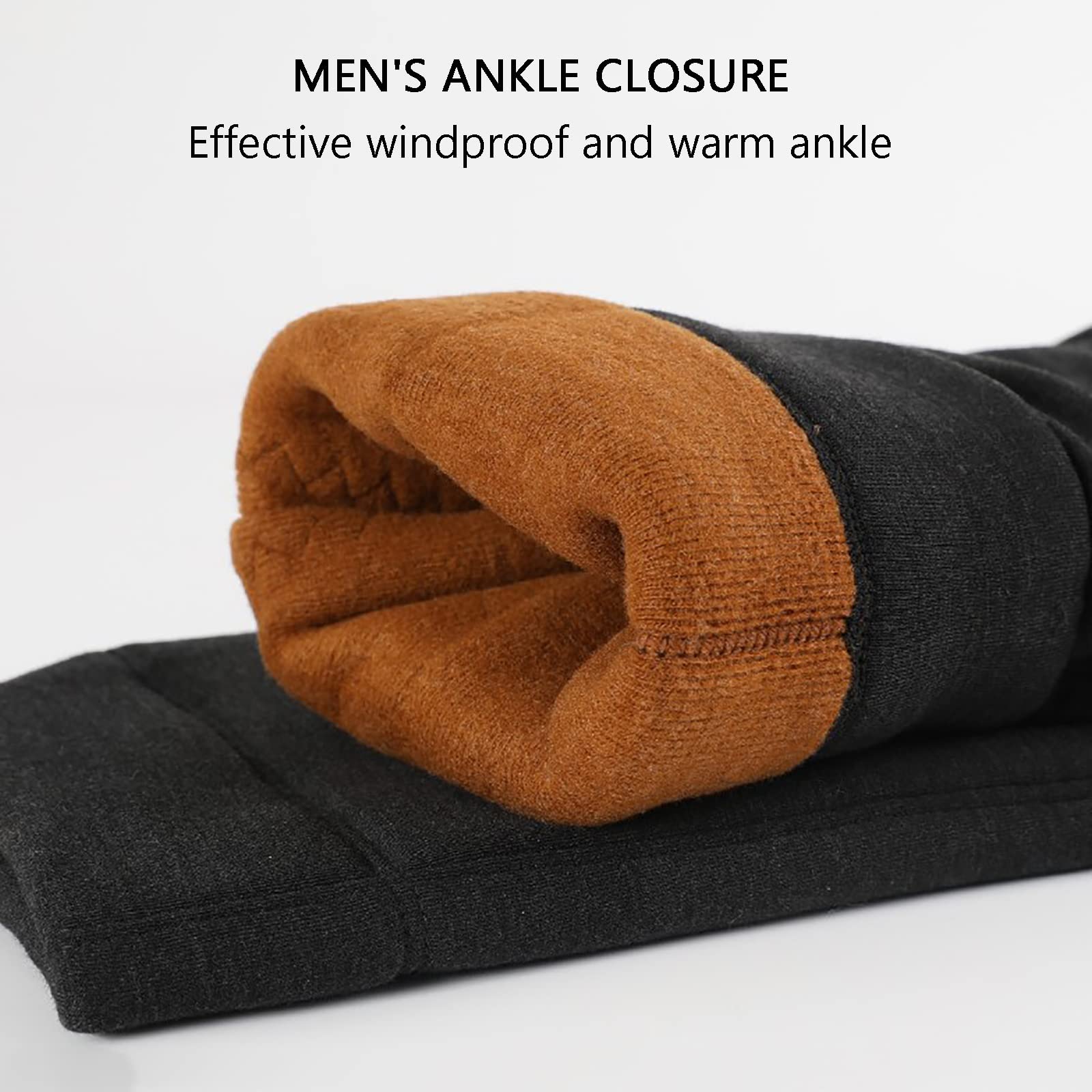 G&F Pantaloni Intimo Termico Bottoms Mutandoni per Uomo Tenere Caldo Livello Base Leggings Pantaloni Inverno
