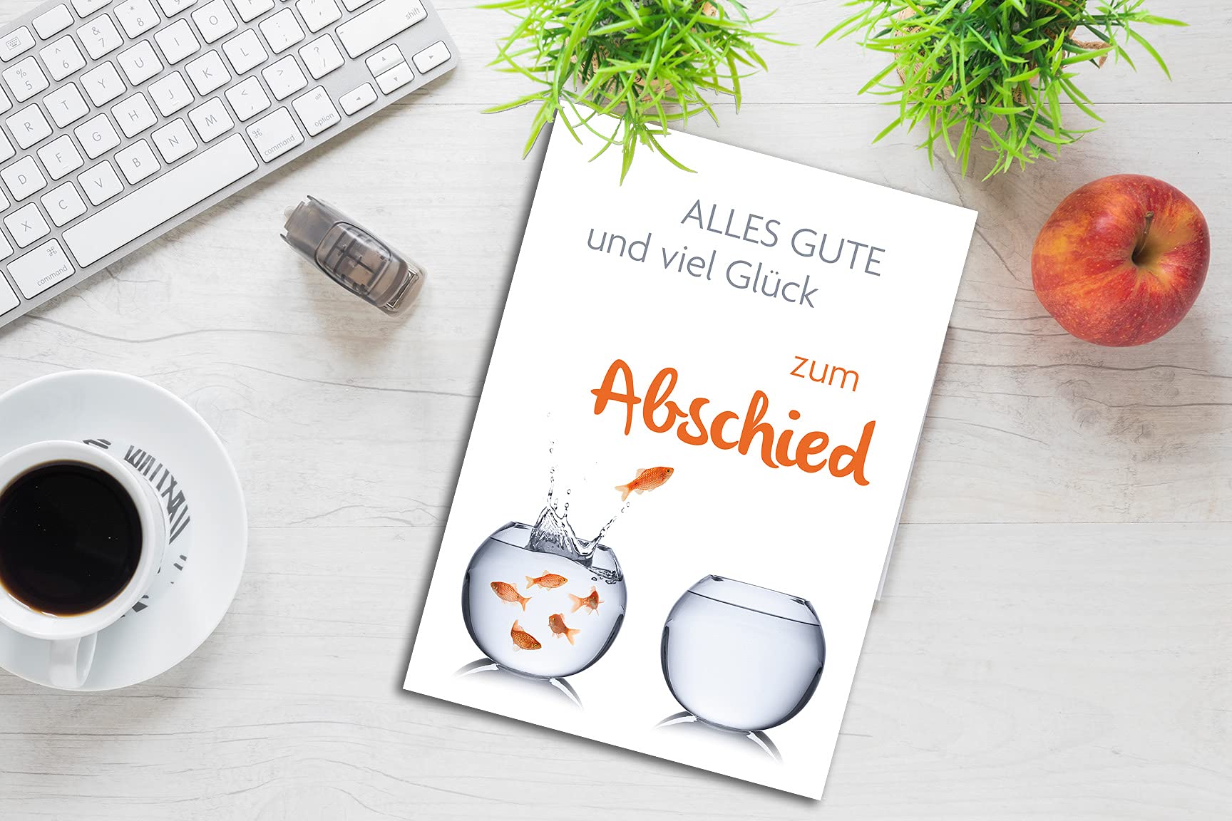 XXL farewell greeting card, retirement DIN A4, large farewell card, 1 piece, Set including large envelope DIN C4 - Image 2