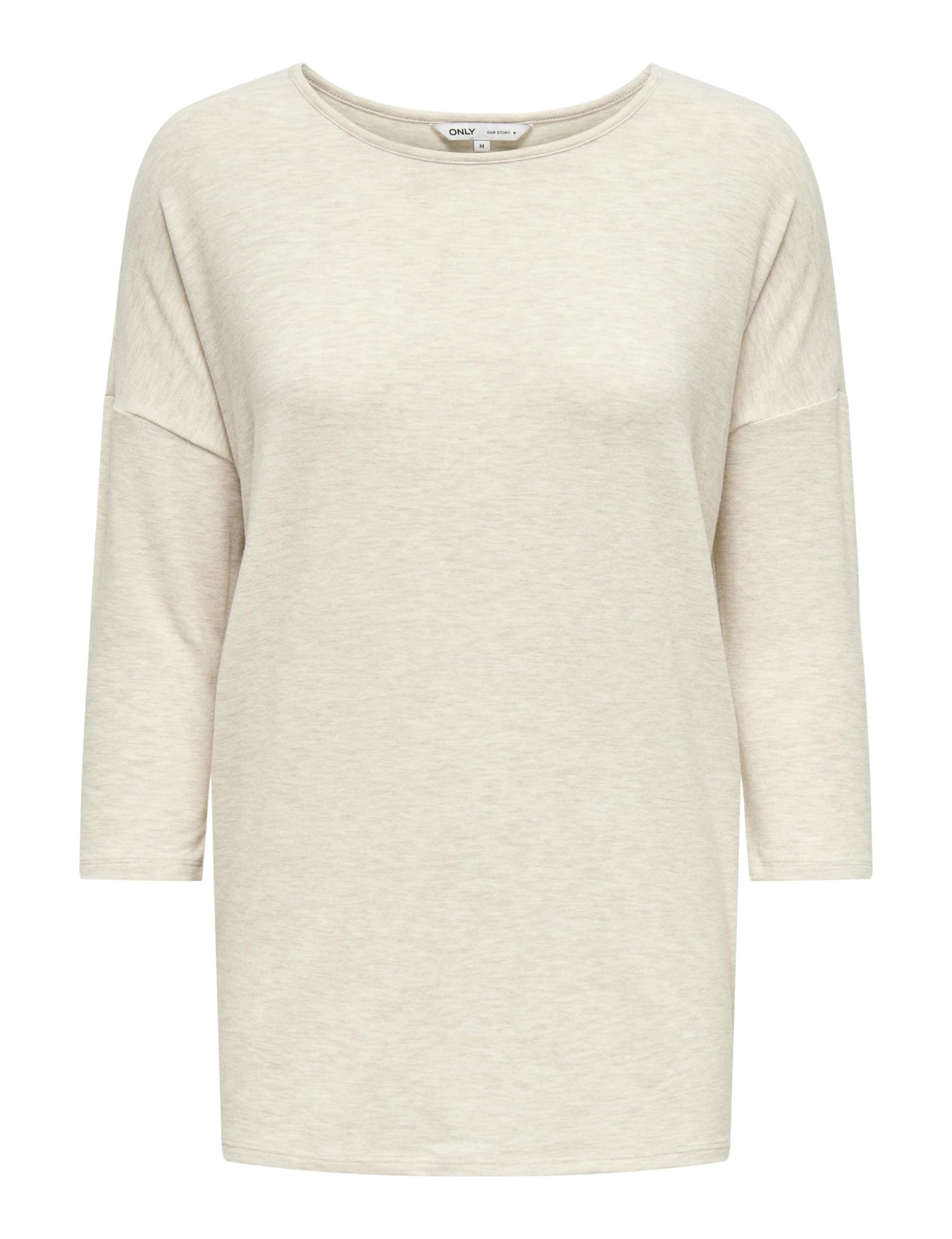 ONLY Womens Onlglamour 3/4 JRS Noos Top, Pumice Stone, XS UK