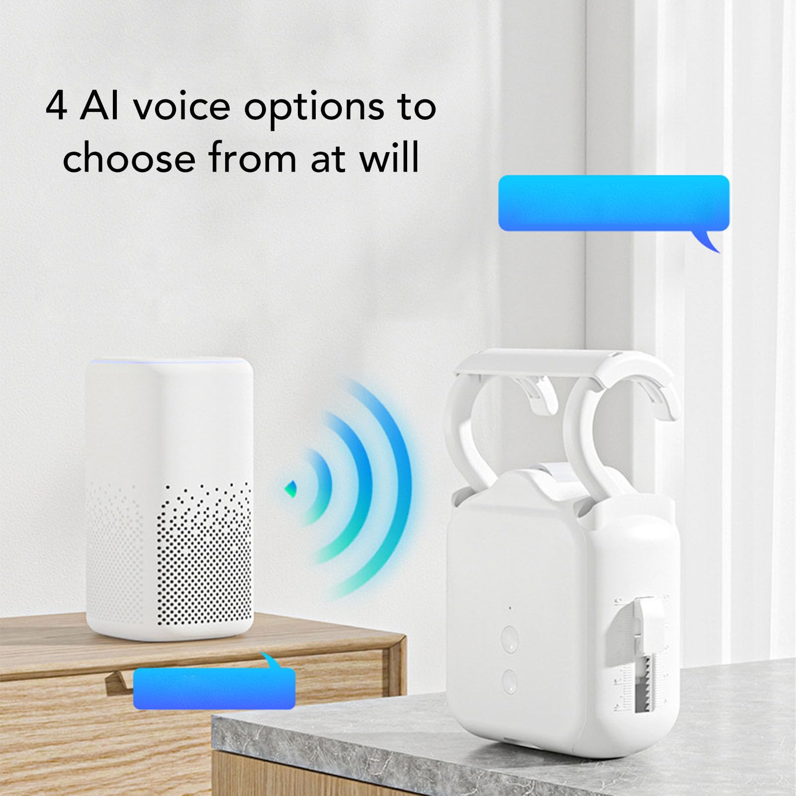 ASHATA Apri tenda automatico con pannello solare, motore robot intelligente per tende controllato da app/timer/voce, motore ad alte prestazioni per la casa