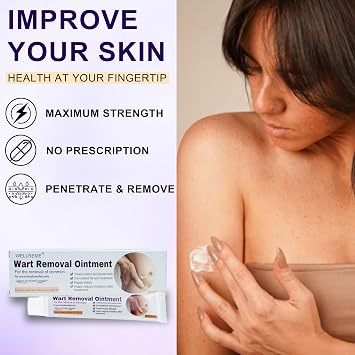 Wart Removal Cream, Skin Tag Remover for Hands and Feet Skin, Suitable for Various Skin Types(20g)