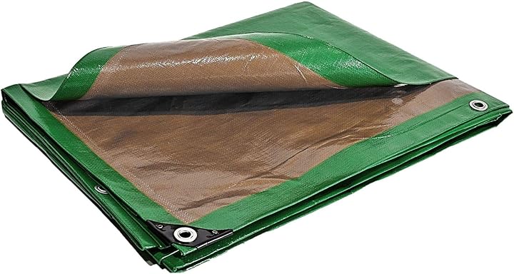 Telone di protezione bâches direct 250 g/m² 6 x 10 m in plastica per esterni impermeabile PR0815