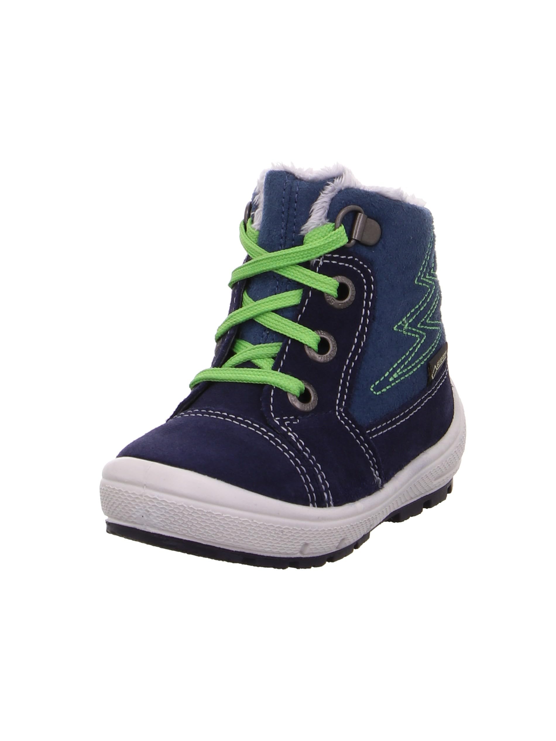 Superfit Boys Groovy Gore-Tex Snow Boots, Blue (Blue 80), 4 UK