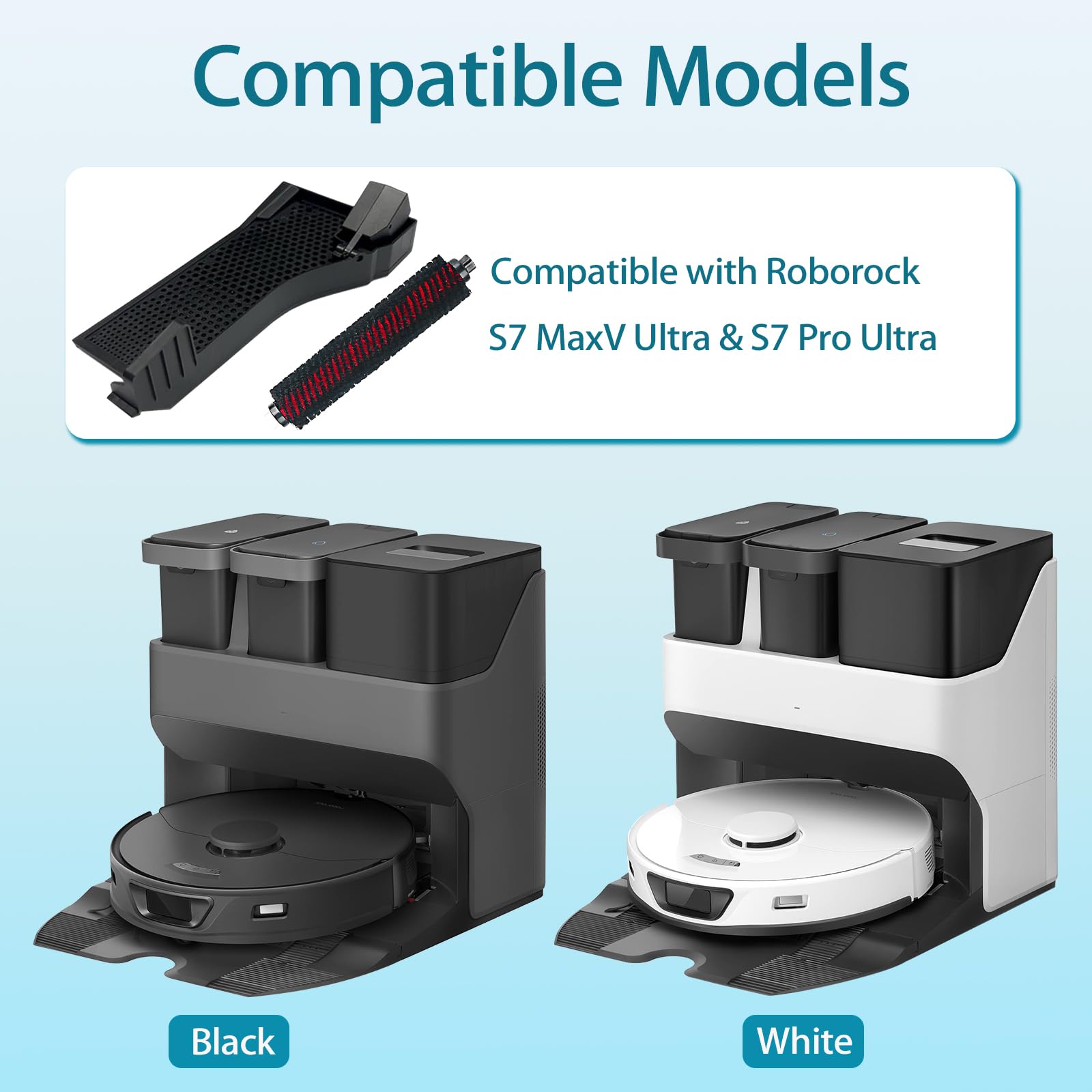 2 Pezzi Filtro Acqua Per Aspirapolvere Roborock S7 Pro Ultra S7 Maxv Ultra / O35 / G10S Filtro Acqua Assembly Accessori Serbatoio Filtro Aspirapolvere Pezzi Di Ricambio Filtro Serbatoio Accessori