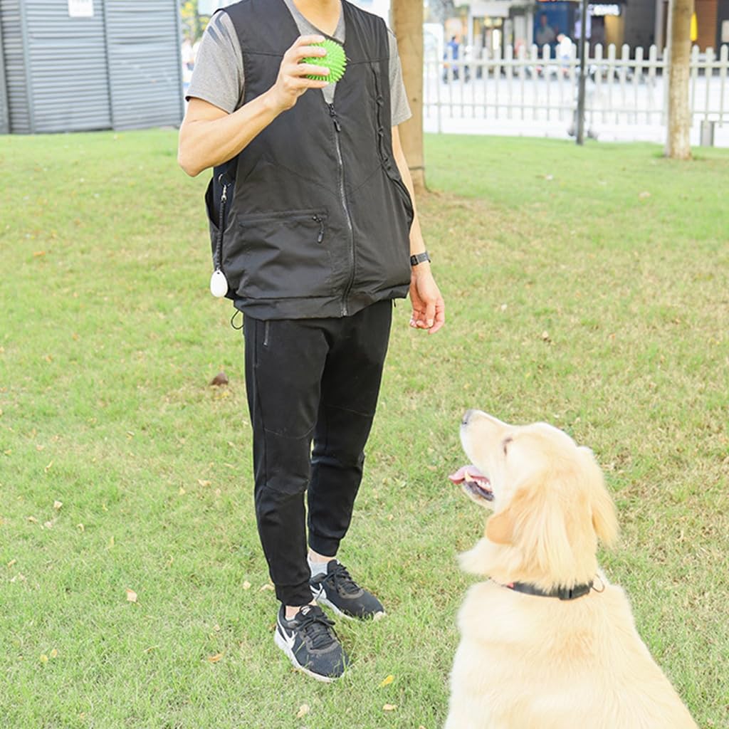 Chaleco de entrenamiento para perros con bolsillos grandes, permeable, adiestrador de mascotas, ropa de entrenamiento para perros, accesorios de entrenamiento para perros