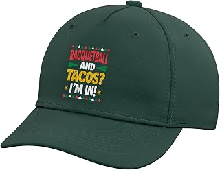 Funny Racquetball Art for Men Women Kids Racquetball Player Adjustable Baseball Hat