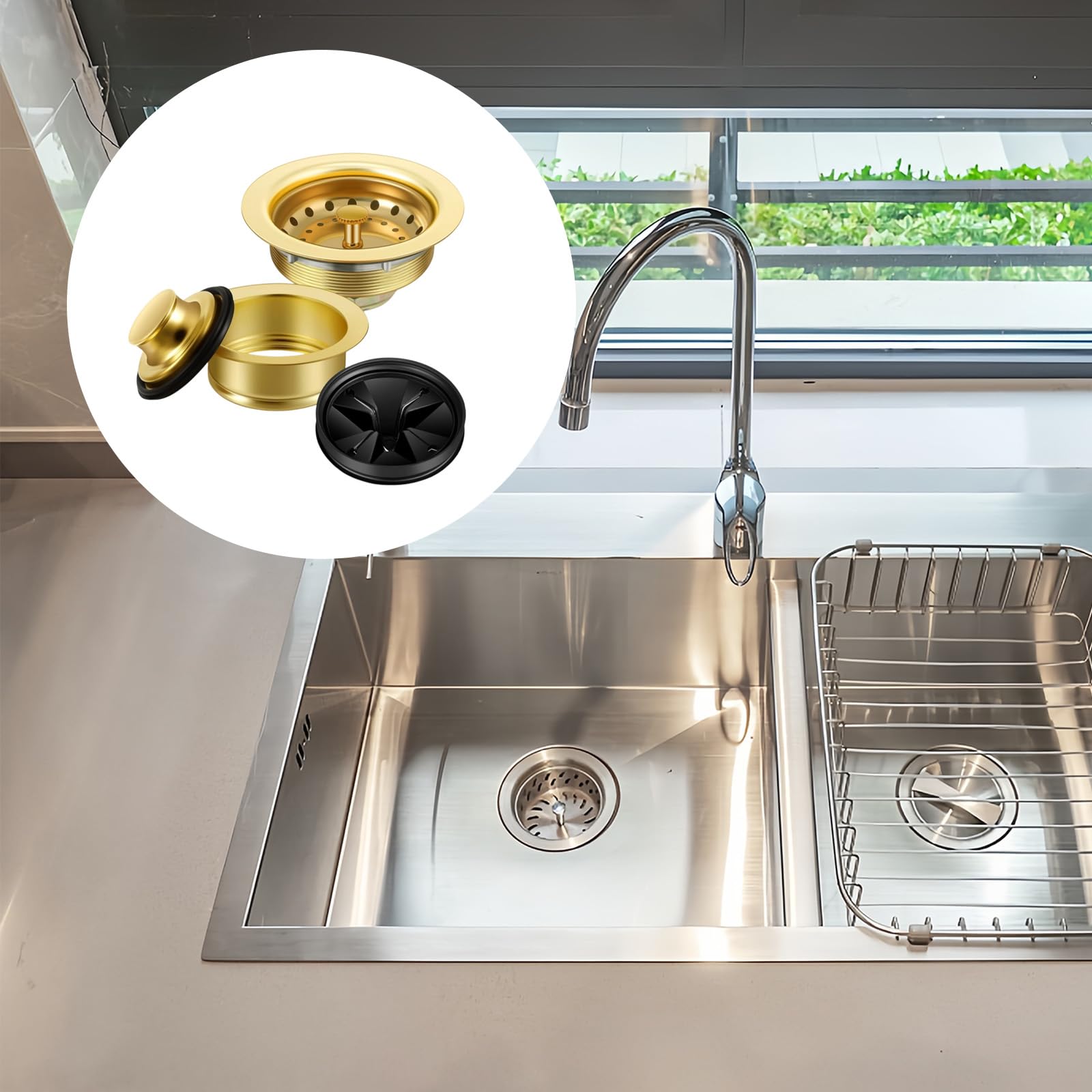 Tapón protector contra salpicaduras de limpieza diaria