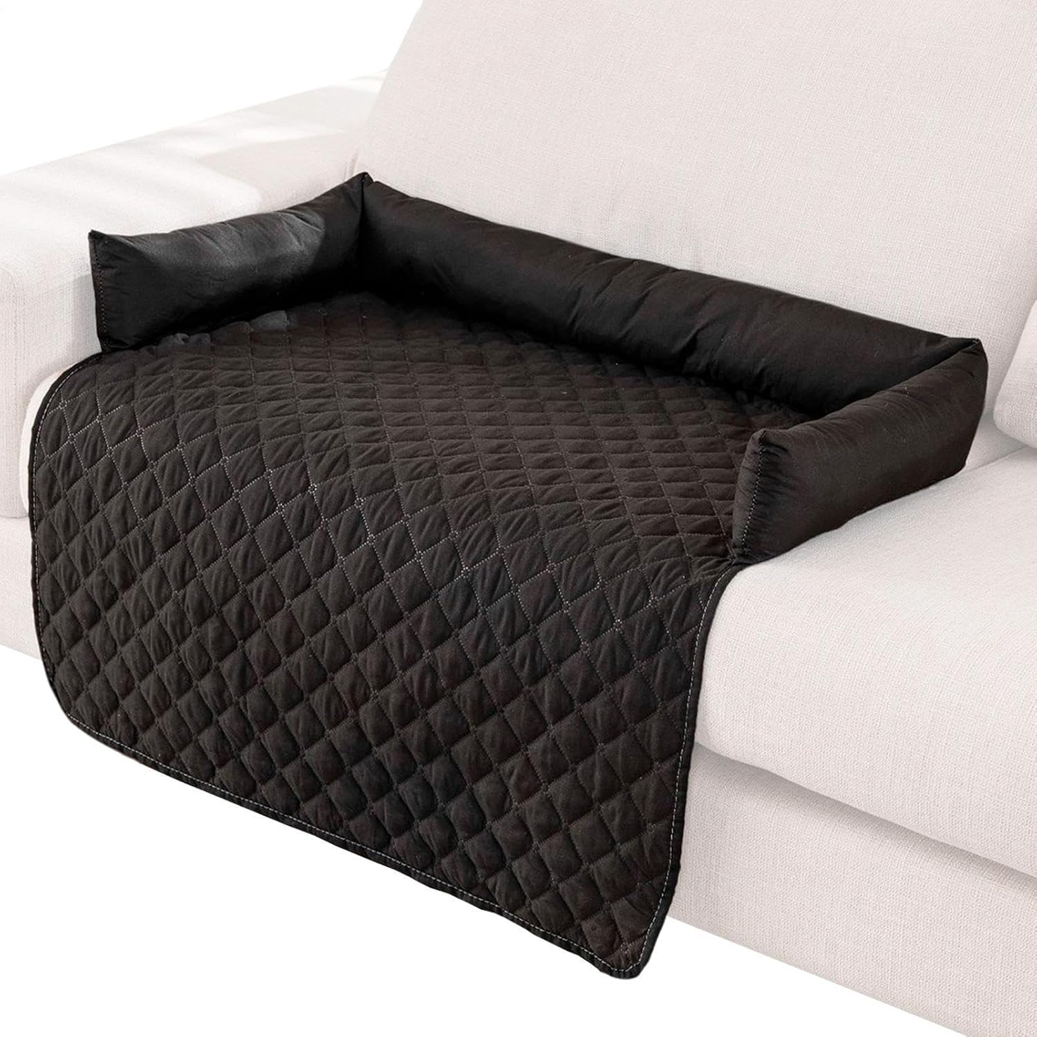 Pet Furniture Cover - Portable Furniture Protector Non-Slip Pet Blanket Pad - Soft Cushion Mat Multifunctional Waterproof Dog Bed Sofa for Kennel Sofa Bed Floor Dog Cages Kennels