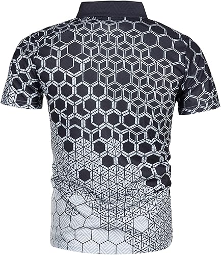 Miniatura 5 de Conjunto deportivo de 2 piezas para hombre, conjunto de tops y pantalones cortos, conjuntos de moda a rayas, traje deportivo casual de manga corta