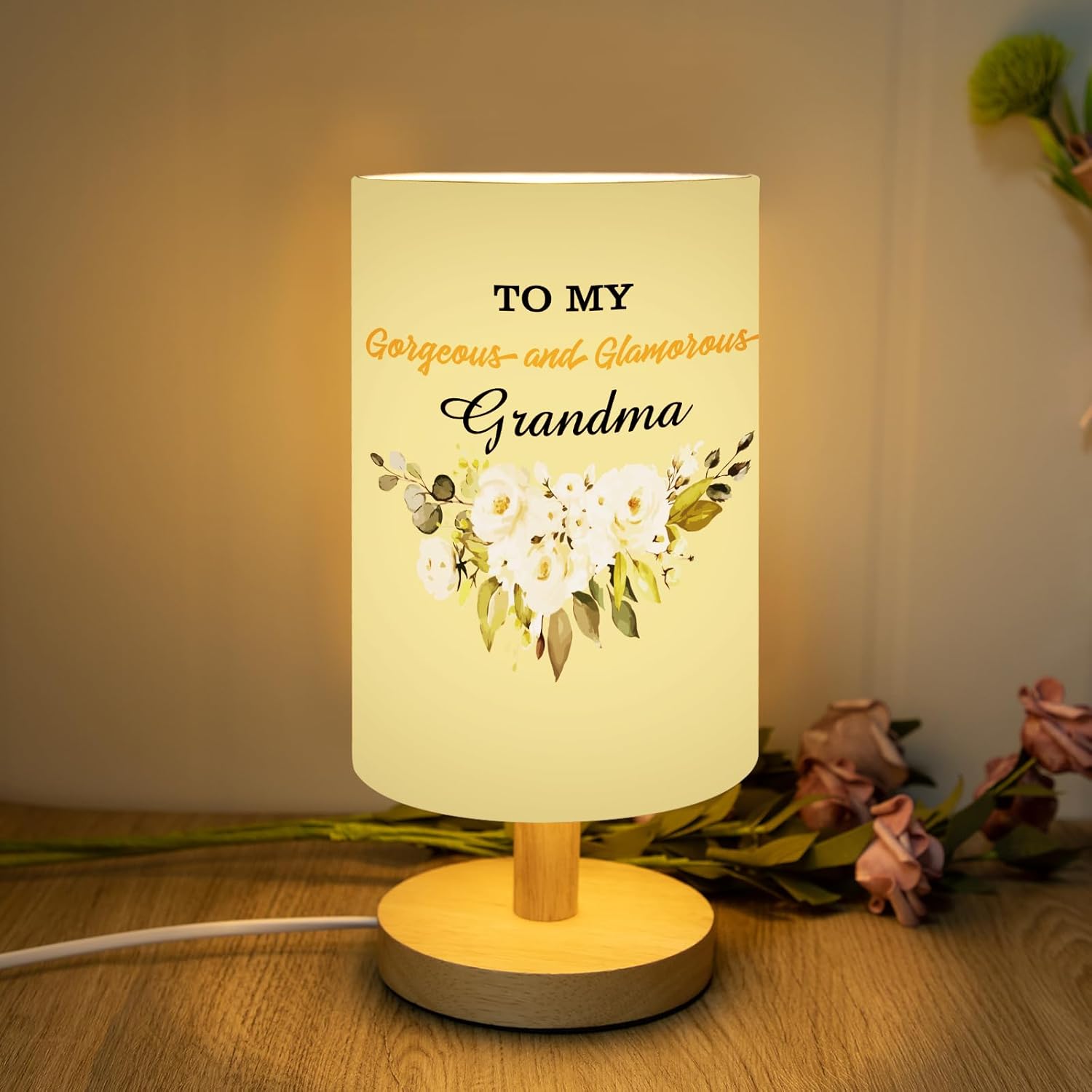Blumuze Grandma Gifts, Grandma Birthday Gifts Night Light, Grandparent