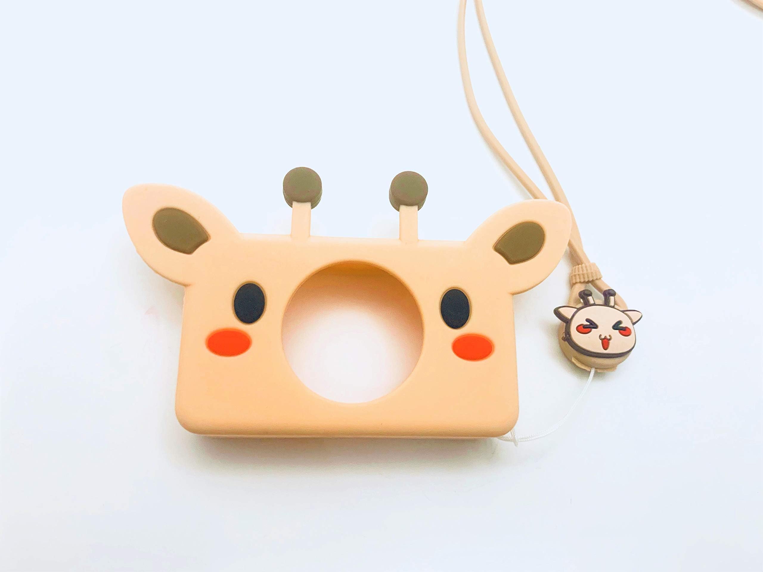 DENT Camera for Kids Toy Camera HD 8MP Video Digital Camera Camcorder for Girls and Boys Includes 32gb microSD Card (Giraffe Case)