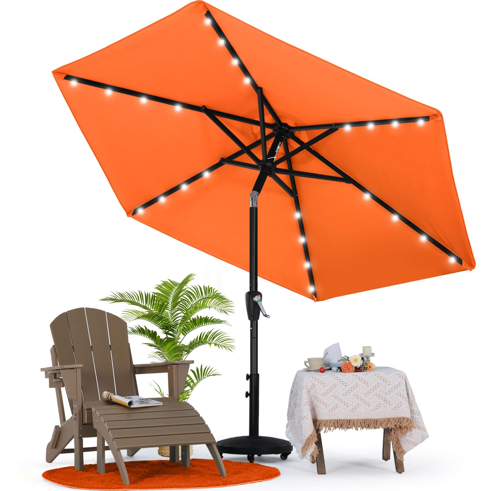 costco big patio umbrella SunVilla 12 ft. Square 3-Tier Cantilever Umbrella