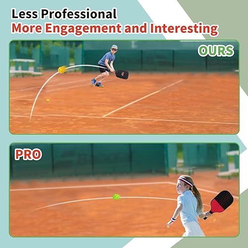 Miniatura 8 de Juego de 2 palas de pickleball ligeras impermeables y ligeras, juguetes de playa y piscina, divertido juego deportivo, regalo para adolescentes