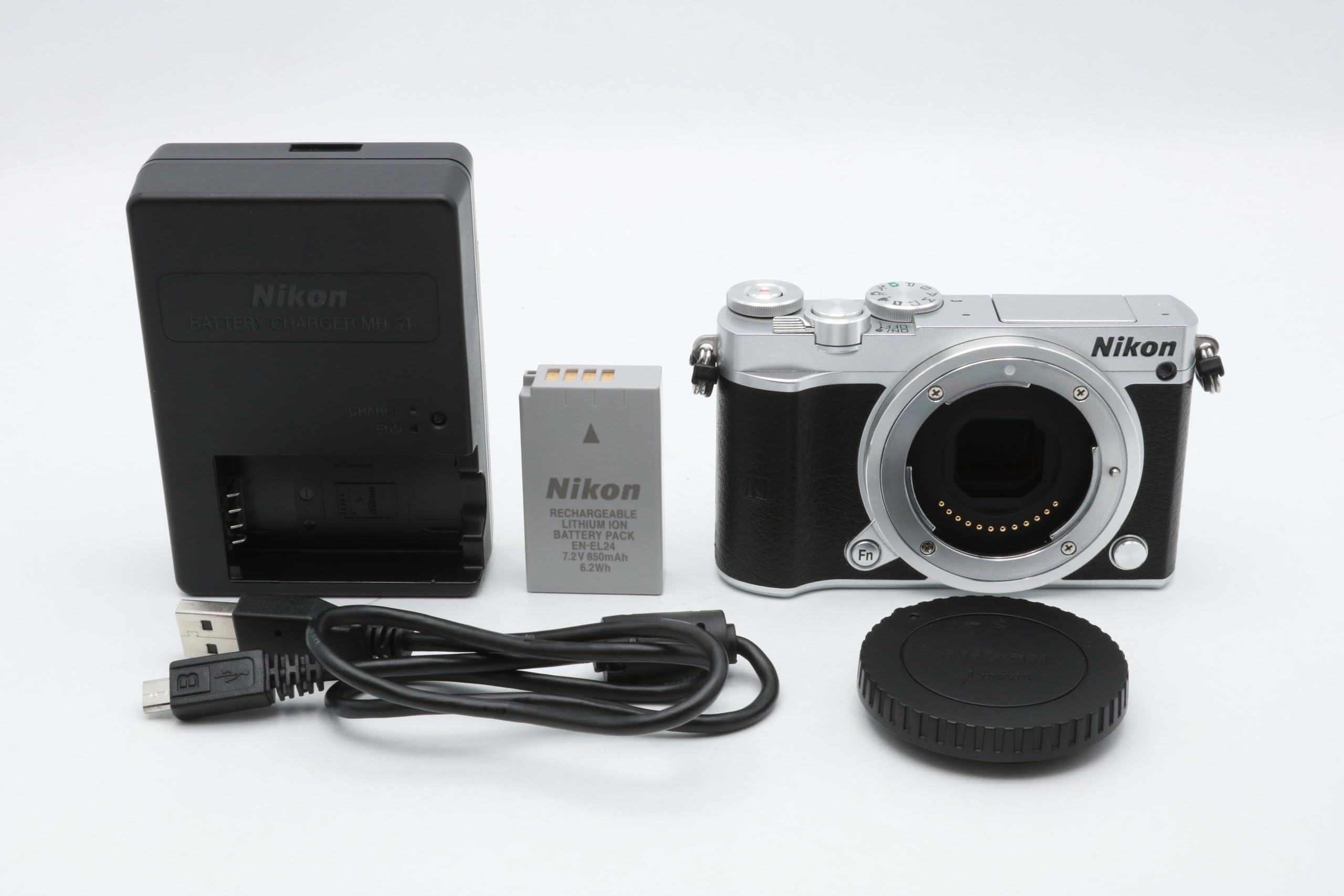 Amazon.com : Nikon 1 J5 Mirrorless Digital Camera (Silver Body