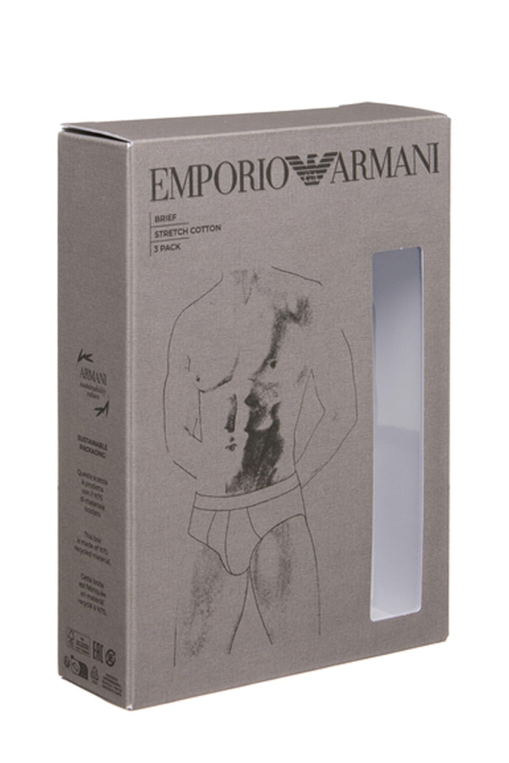 Emporio Armani 2-Pack Crew Neck T-Shirt Camiseta Hombre