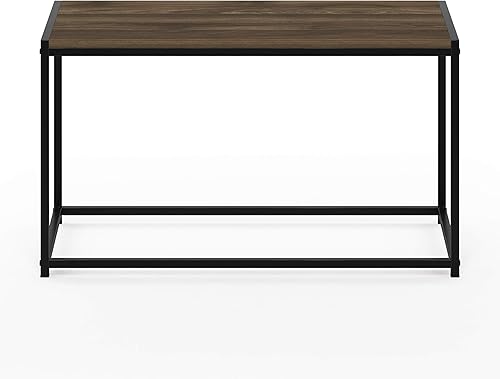 Miniatura 4 de FURINNO Camnus Modern Living - Mesa de centro, color nogal Columbia