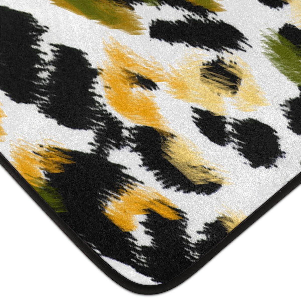 Bathroom Rug Mat 58x80 in, Non Slip Rug Pads for Hardwood Floors and Tiles, Reusable and Washable Tape for Area Rugs, Dual Sided Adhesive Gripper Keep Corners Flat, Set of 2