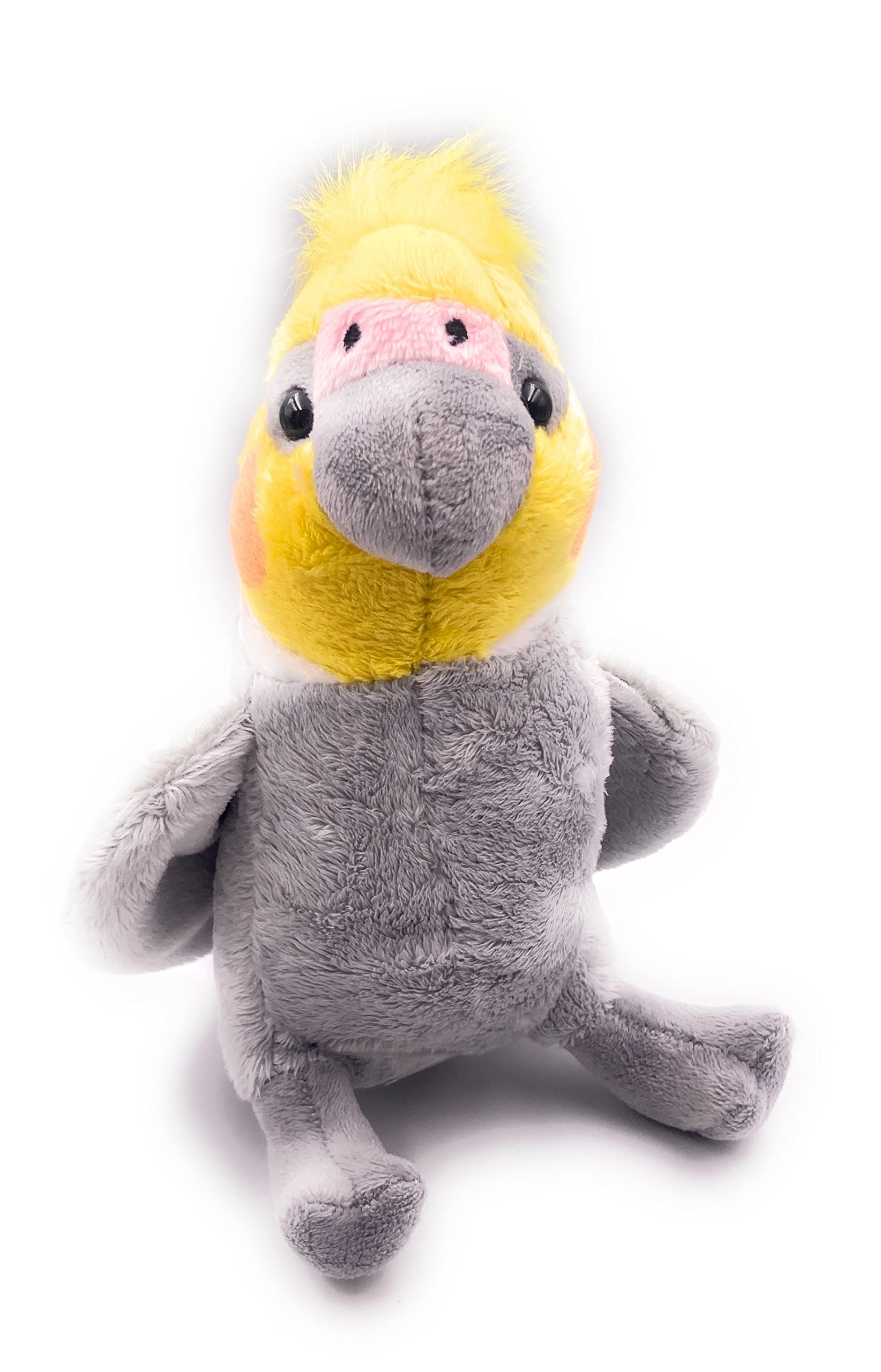 Onwomania Peluche Peluche Coq Animal Poulet Coloré Assis 20 Cm