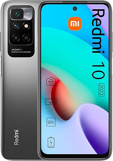 Xiaomi Smartphone 10 2022 Gris 4 GB RAM 64 GB