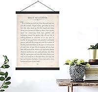 Vista 4 de Walt Whitman Vintage Book Page Literary Quote Art Print for Home, Classroom or Library