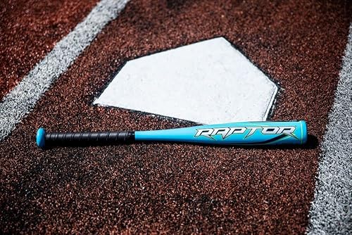 Miniatura 4 de Rawlings Bate Raptor T-Ball Estados Unidos Caída -12 Barril de 2 1/4 pulgadas 1 Pc. Aluminio Azul neón