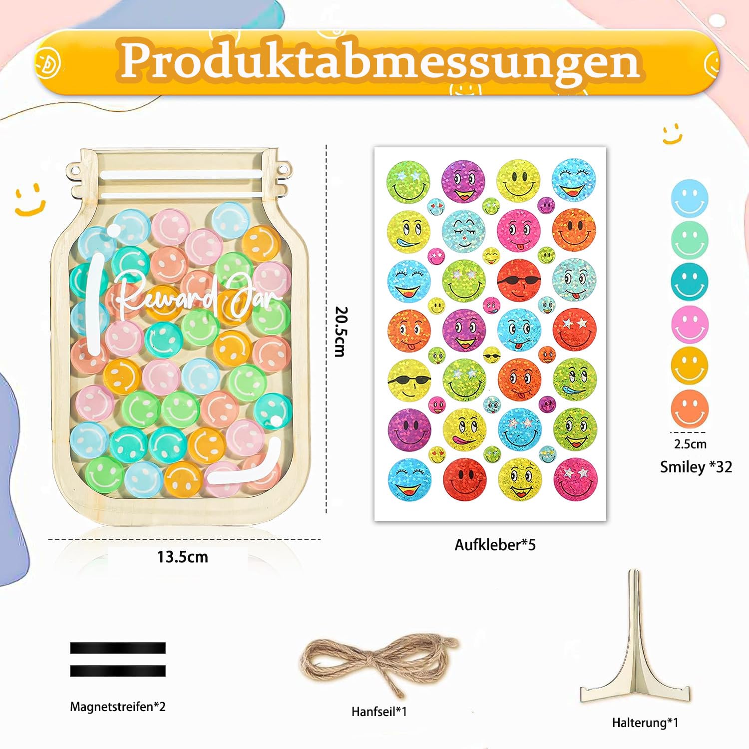 Children's Reward Board, Magnetic Reward Glass, Primary School Teacher Supplies - Image 2