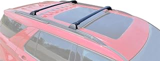 BrightLines Roof Crossbars for Ford Explorer 2020-2026 | 165lbs Capacity Kayak Ski Bike Luggage Carrier