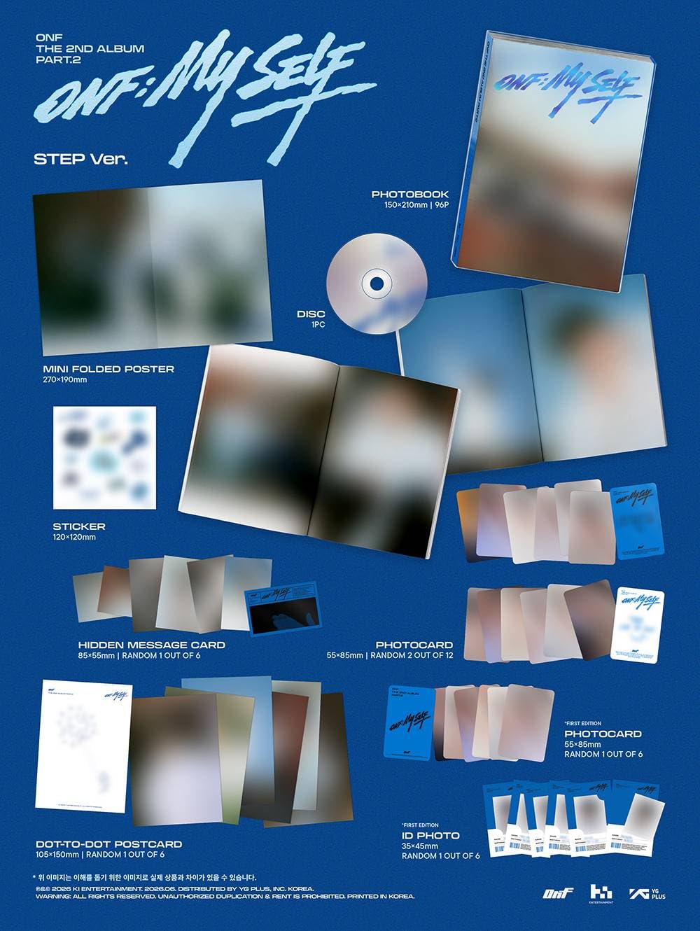 Amazon.co.jp: ONF (オンエンオフ) - 2nd Full Album Part.2 [ ONF:MY