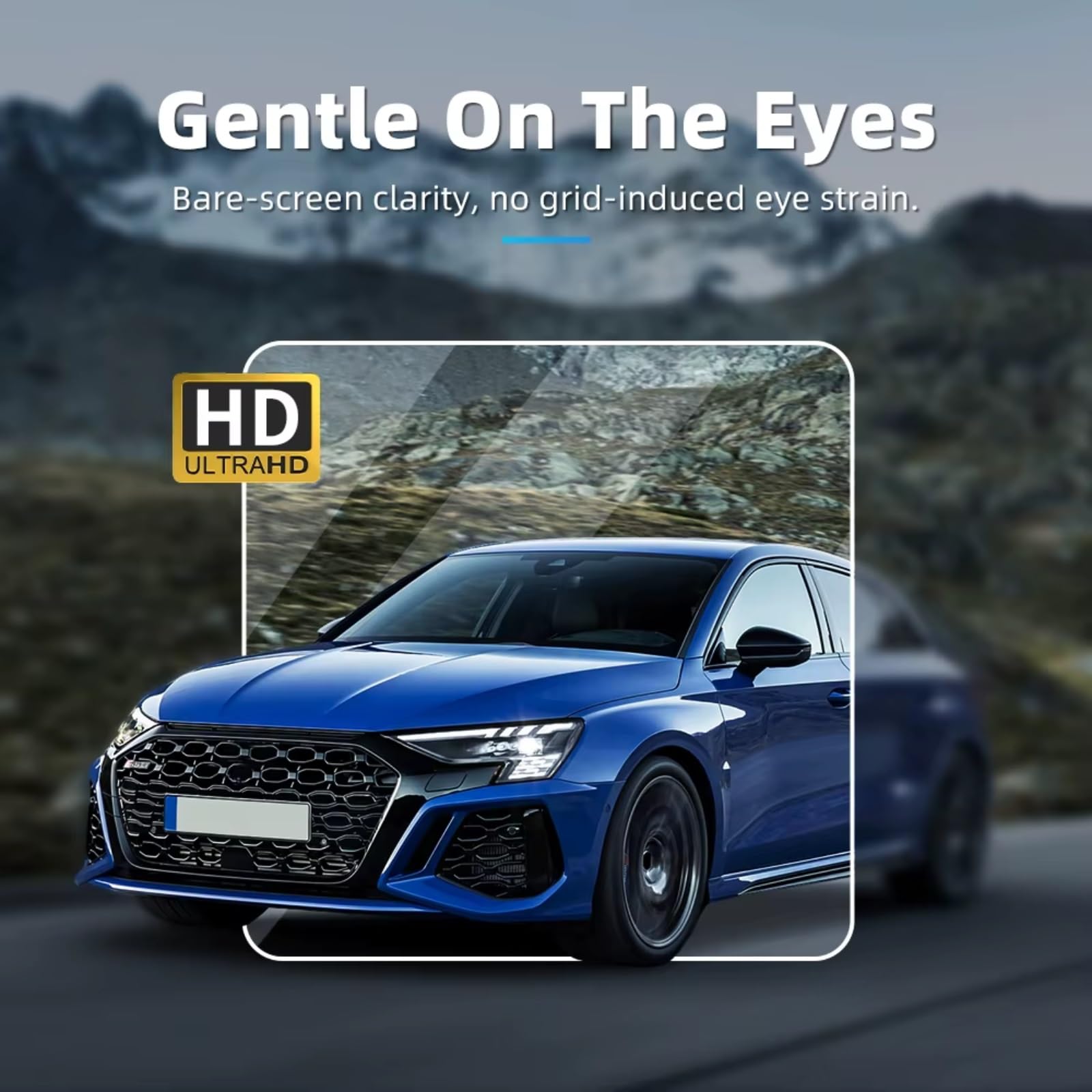 Kompatibel Mit Für A3 2023–2024, Auto-Mittelkonsole, GPS-Navigation, Displayschutzfolie, Auto-Display-Abdeckung, HD-Klarfolie Navigation Schutzfolie(Set)