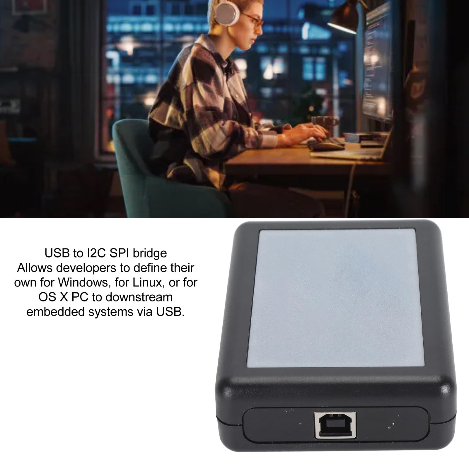 Amazon.com: USB to I2C SPI Host, TP240141 I2C SPI Host Adapter