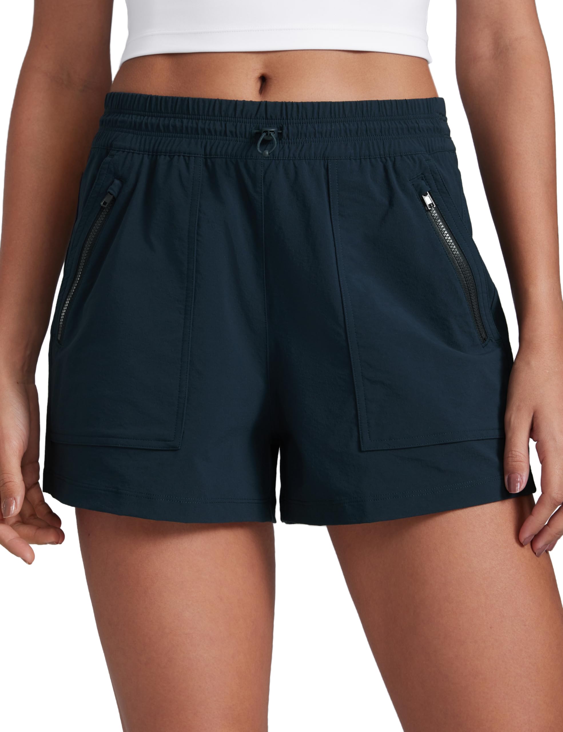 CRZ YOGA High Waisted Cargo Hiking Shorts