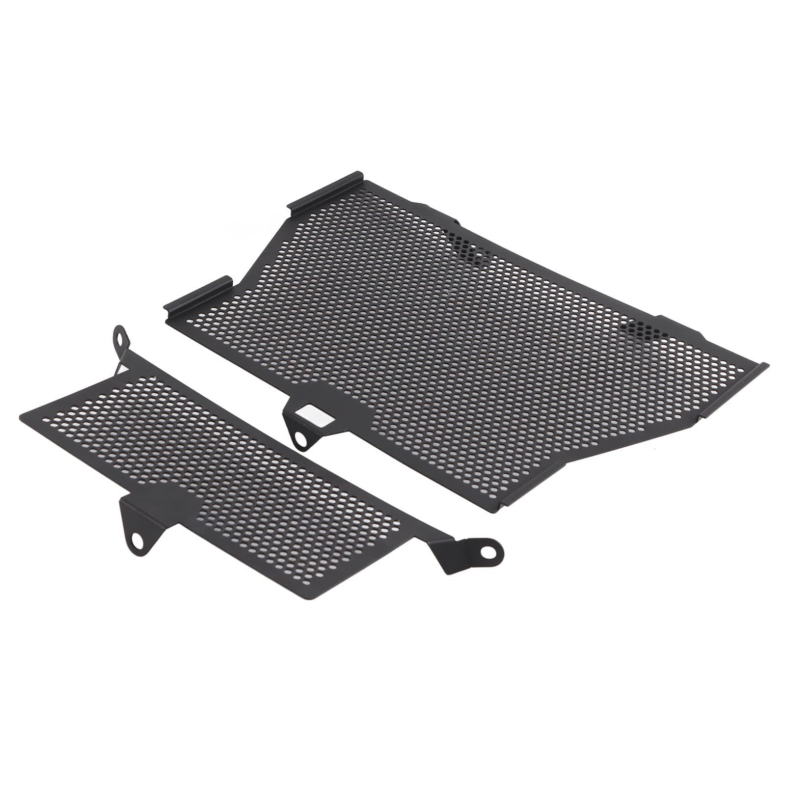Protector de parrilla de radiador de motocicleta GRCFUMO 2pcs, protector de cubierta de rejilla de la rejilla del radiador de acero inoxidable para la motocicleta de acero