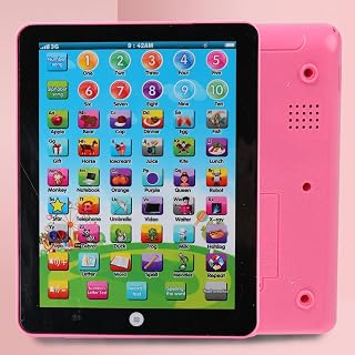 Learning Toy for Toddlers, Kids Interactive Learning Tablets with Words/Numbers/Alphabet/Music/English, Educational Toy for 1-6 Year Old Kids, Best Gifts for Boys, Girls