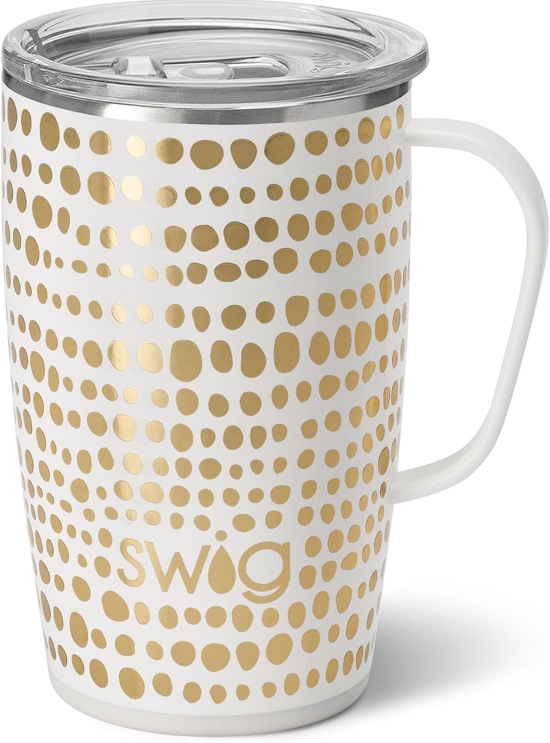 Swig Life 18oz Travel Mug, Insulated Tumbler with Handle